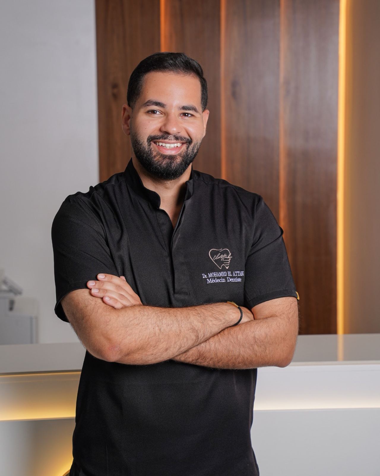 Le Dr. Mohamed El Attabi au Centre Dentaire El Attabi